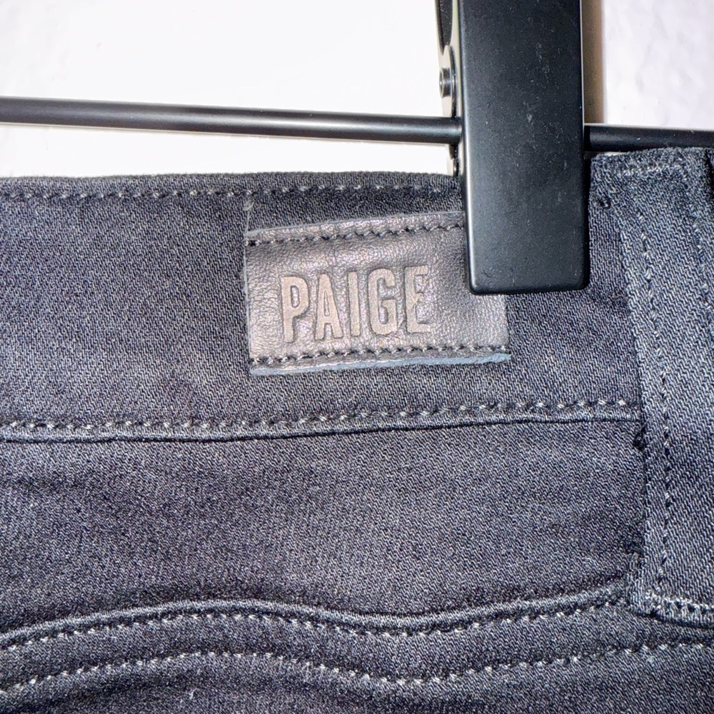 PAIGE Jeans The Rory Crop Flare Black - Picture 5 of 8